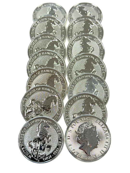 2020 Britain 2 oz Silver Queen's Beasts The White Horse