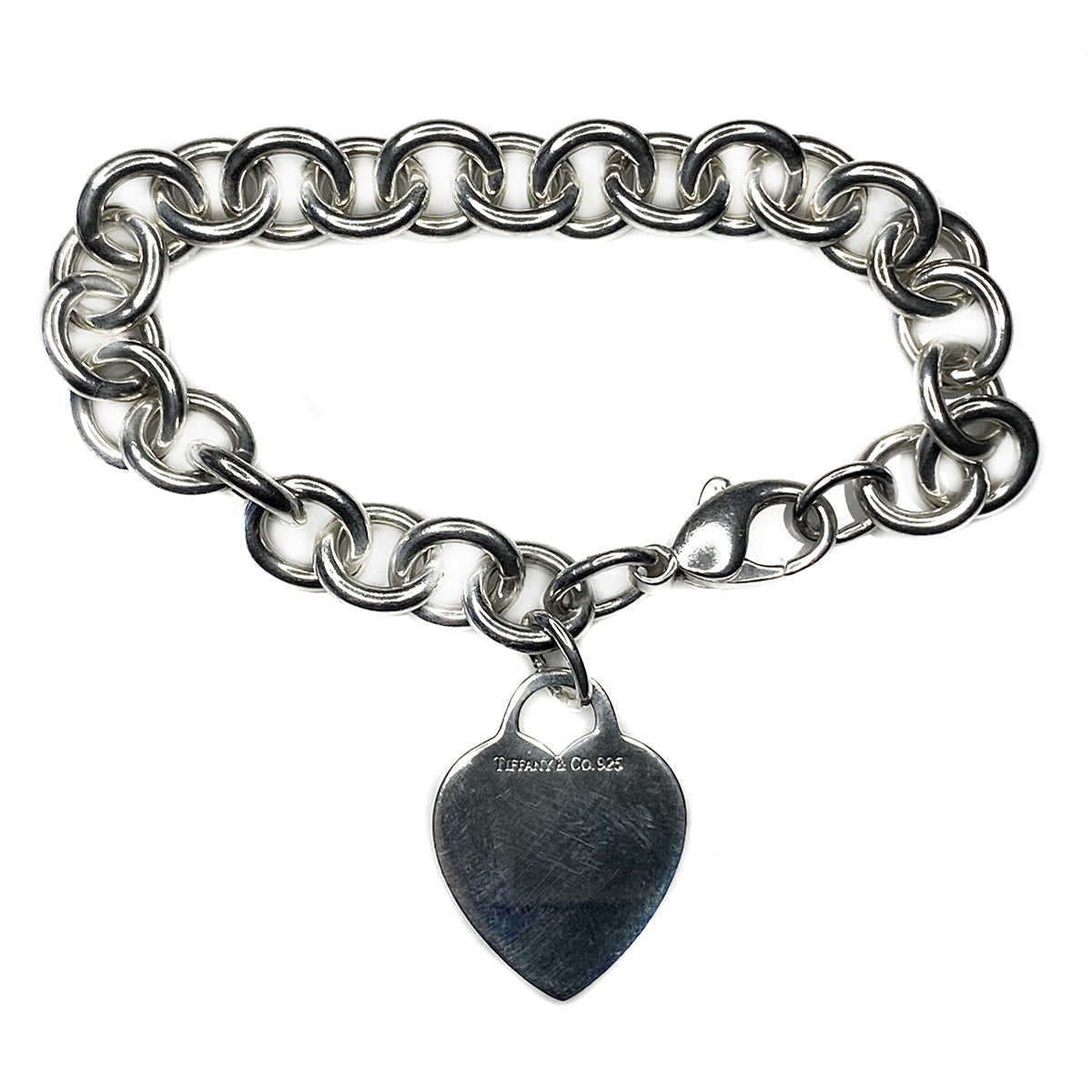 Return to Tiffany® Love Heart Tag Key Bracelet in Silver | Tiffany & Co.