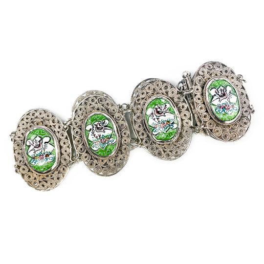 Handmade Silver Filigree Bracelet