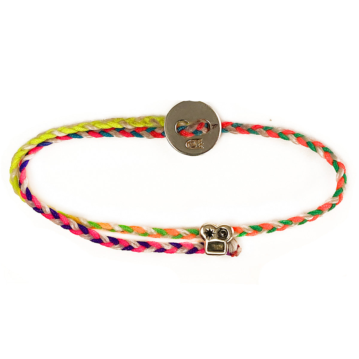 Silver & Braided Bracelet
