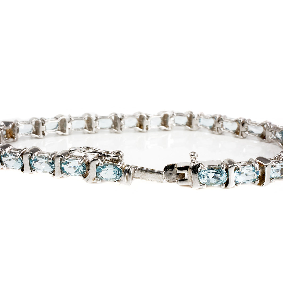 Silver &amp; Cubic Zirconia Bracelet