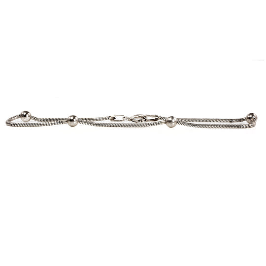 Silver Ball Bracelet