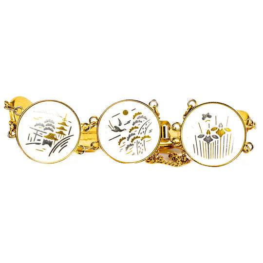 Amita Damascene Bracelet