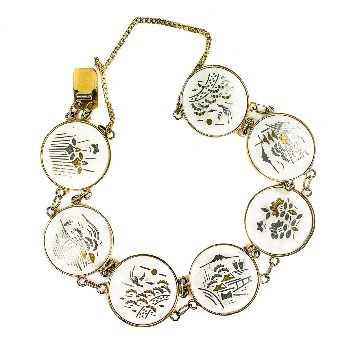 Amita Damascene Bracelet