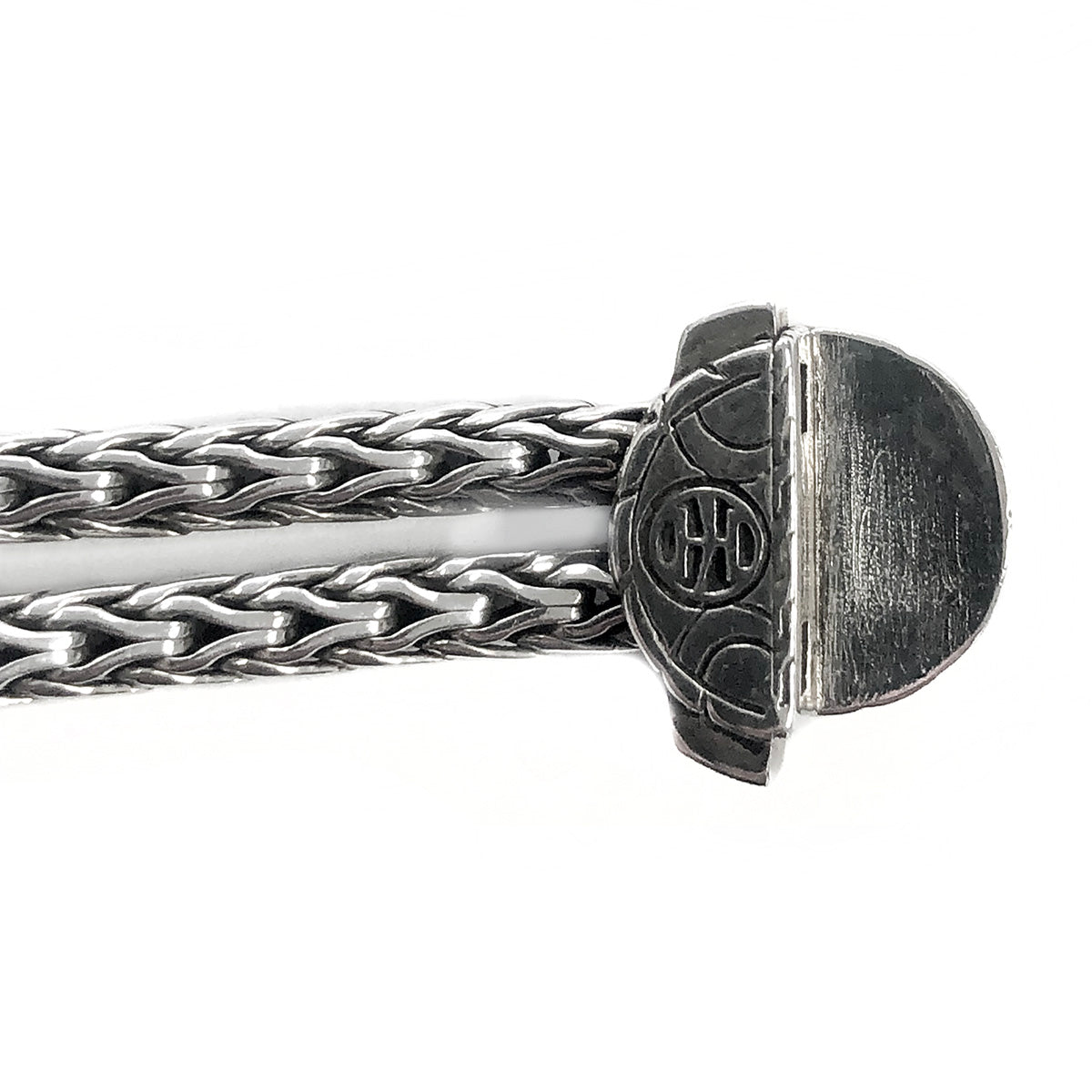 John Hardy Classic Chain Silver & 18 k Gold Palu Bracelet