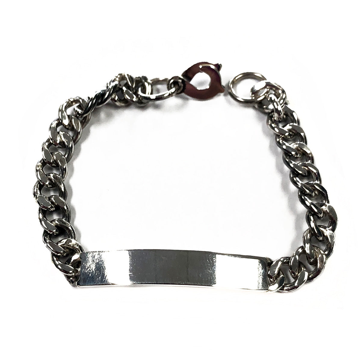 Silver ID Bracelet