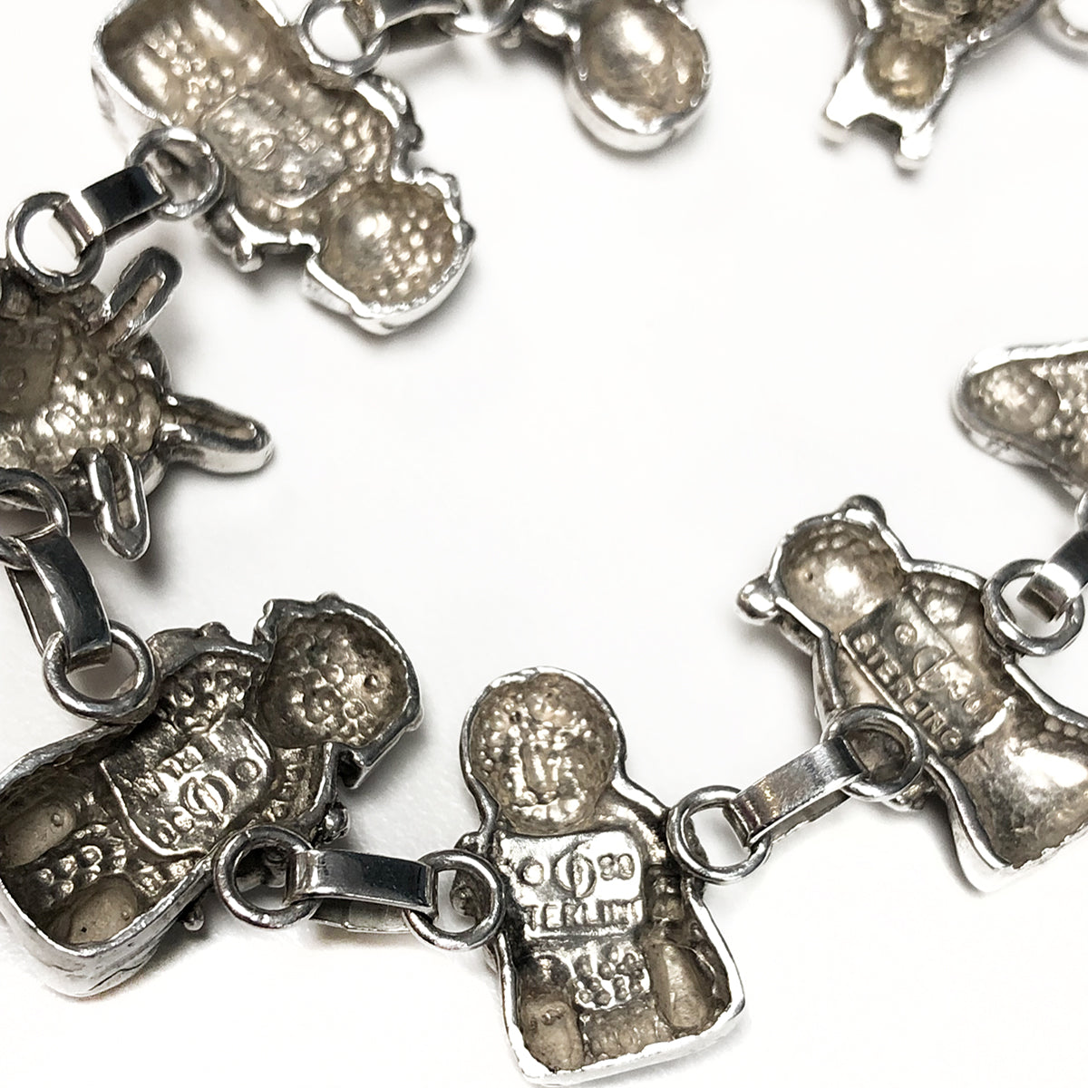 Carol Felley Pueblo Silver Storyteller Bracelet