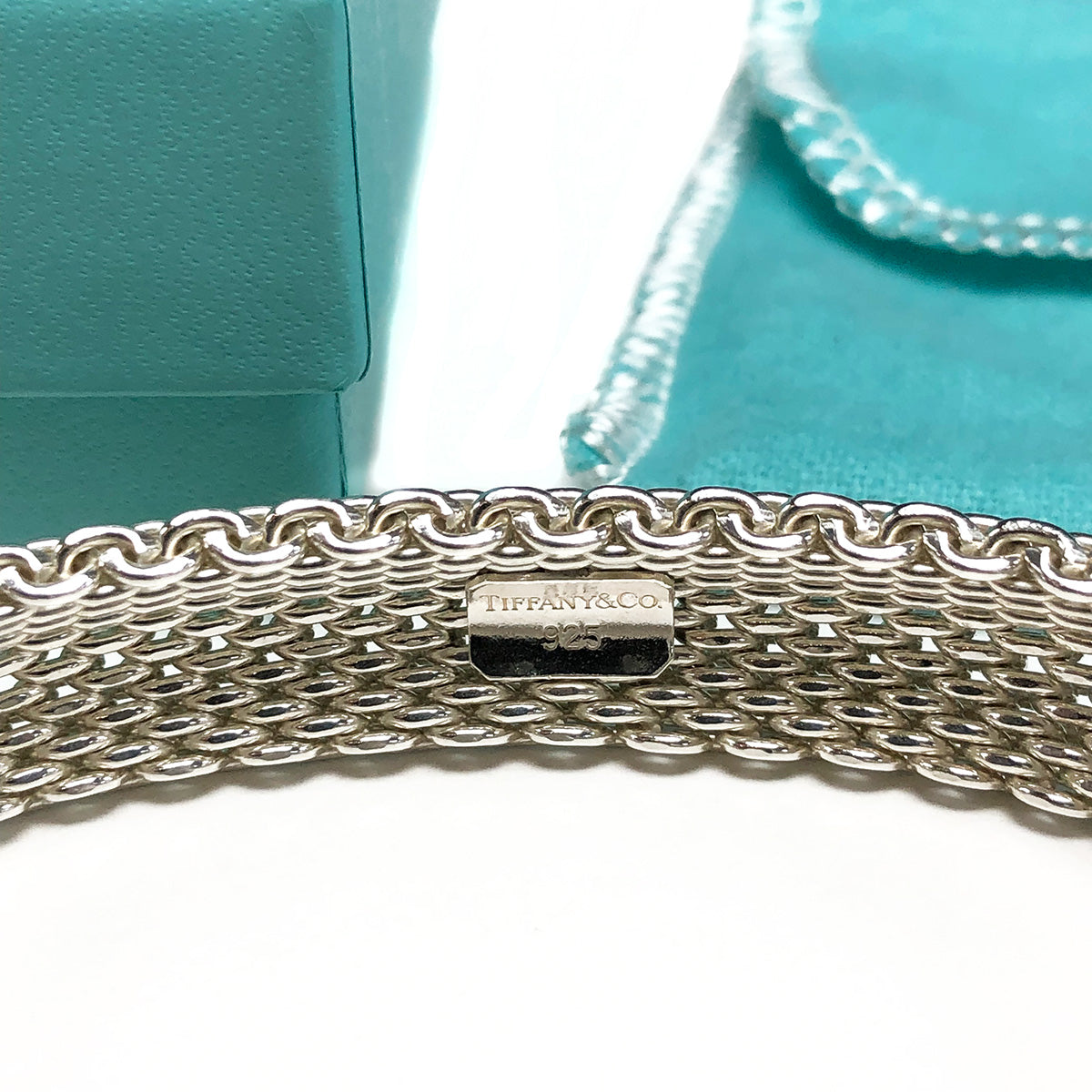 Tiffany Somerset Weave Mesh Bracelet