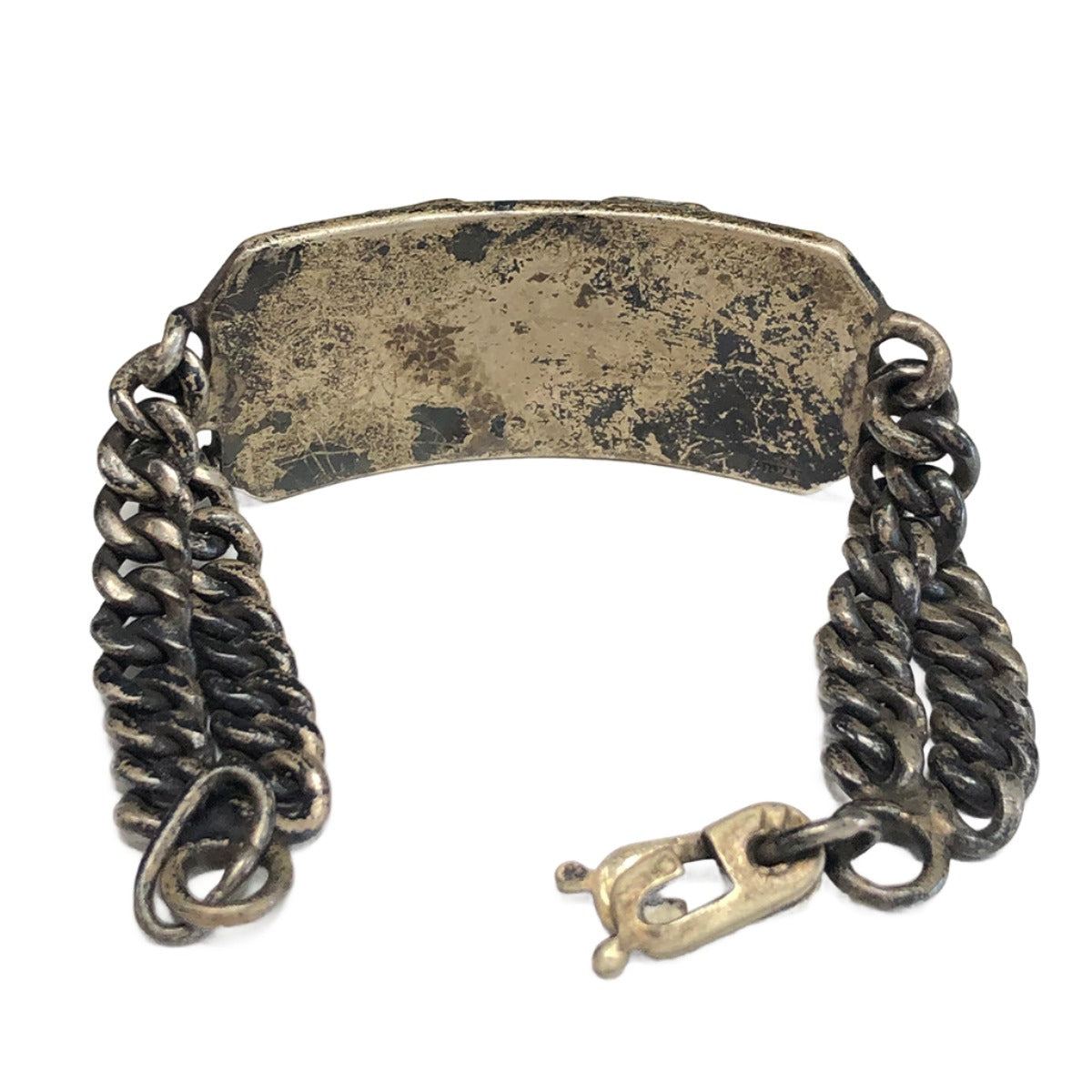 Antique Silver Air Force ID Bracelet
