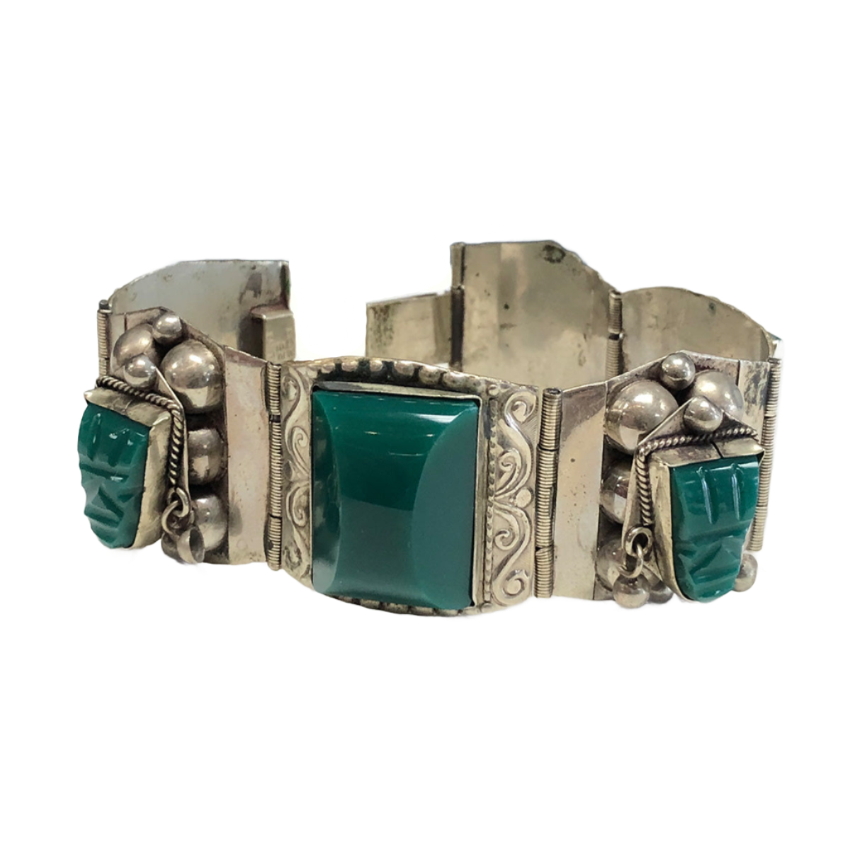 Vintage Lucite Panel Bracelet