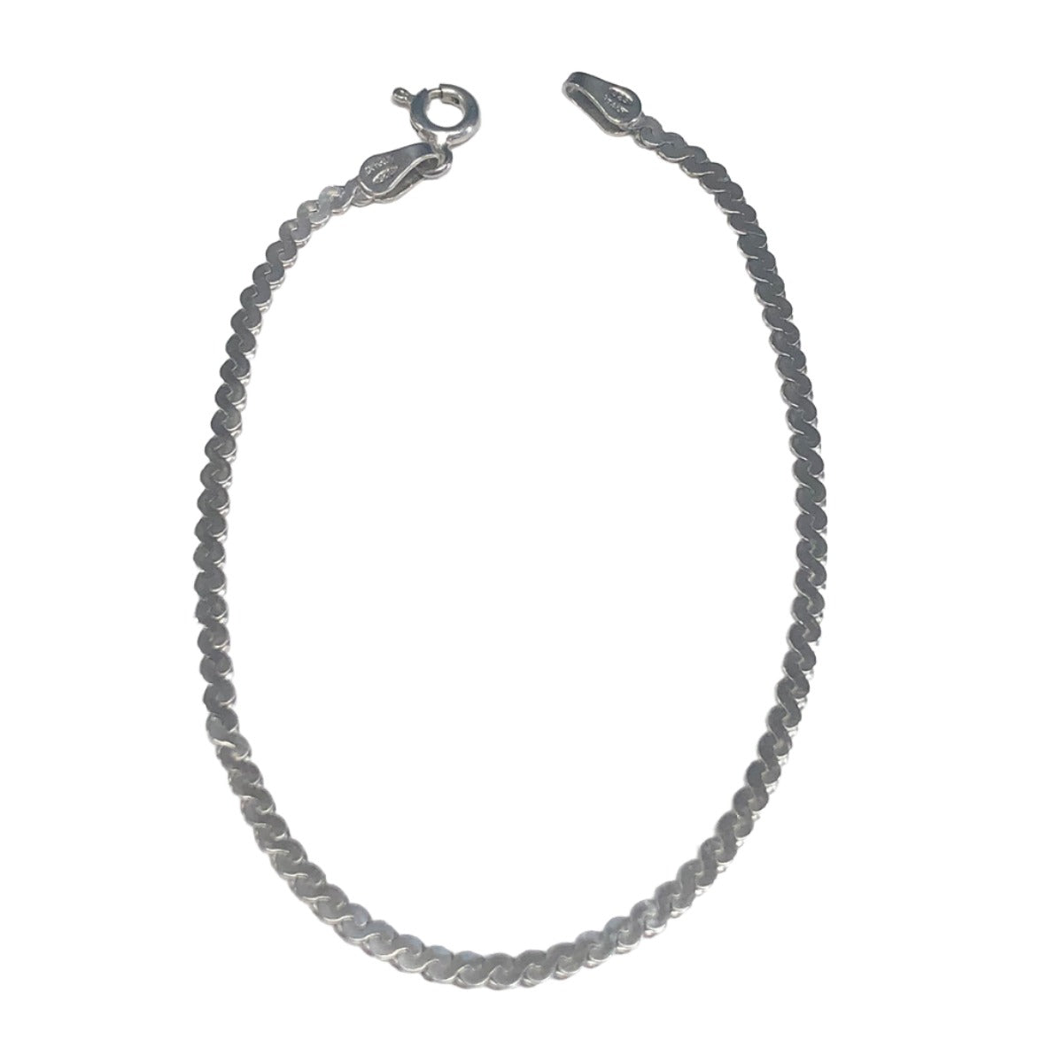 Silver Serpentine Bracelet