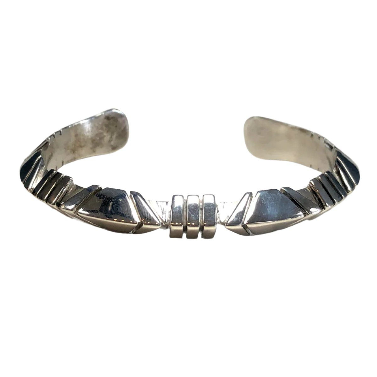 Jasper Nelson Navajo Silver Cuff