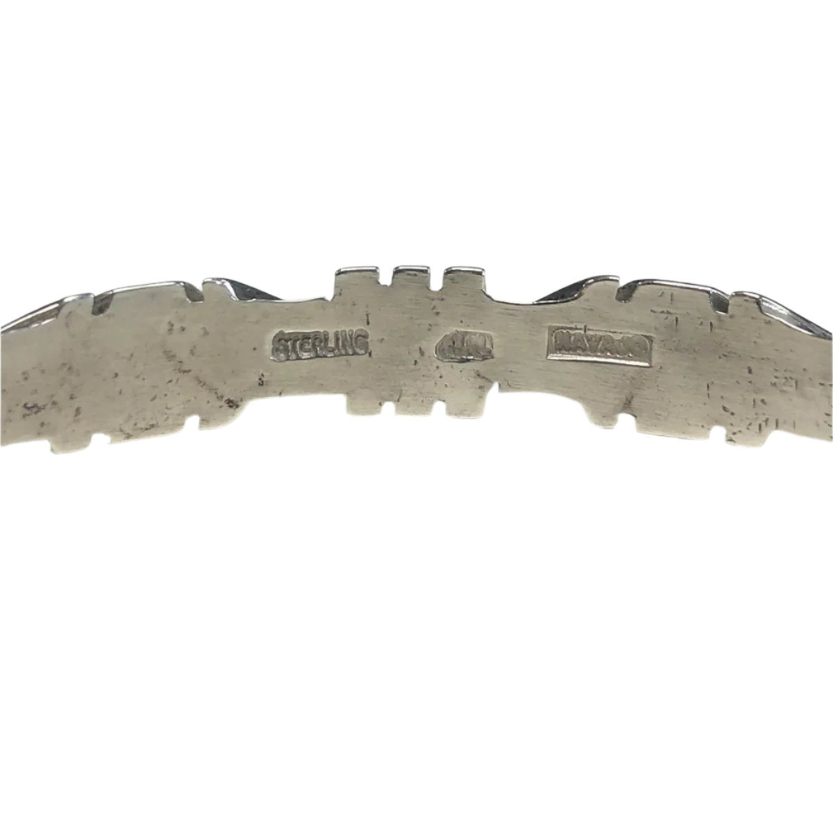 Jasper Nelson Navajo Silver Cuff