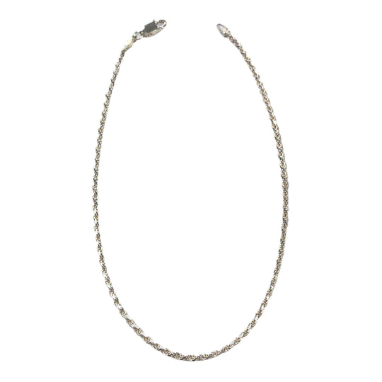 Italian Silver Anklet