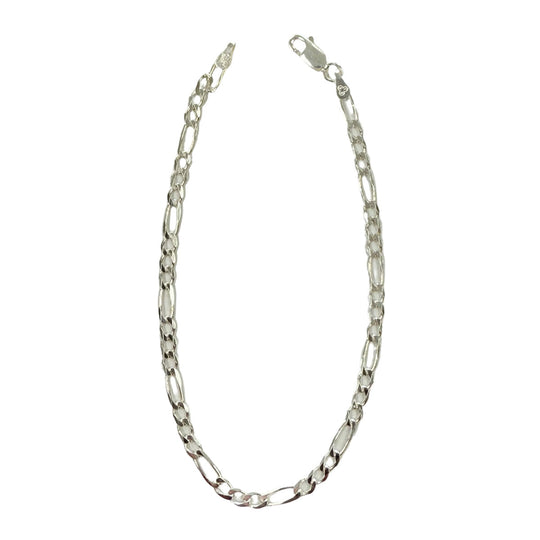 Silver Open Link Bracelet
