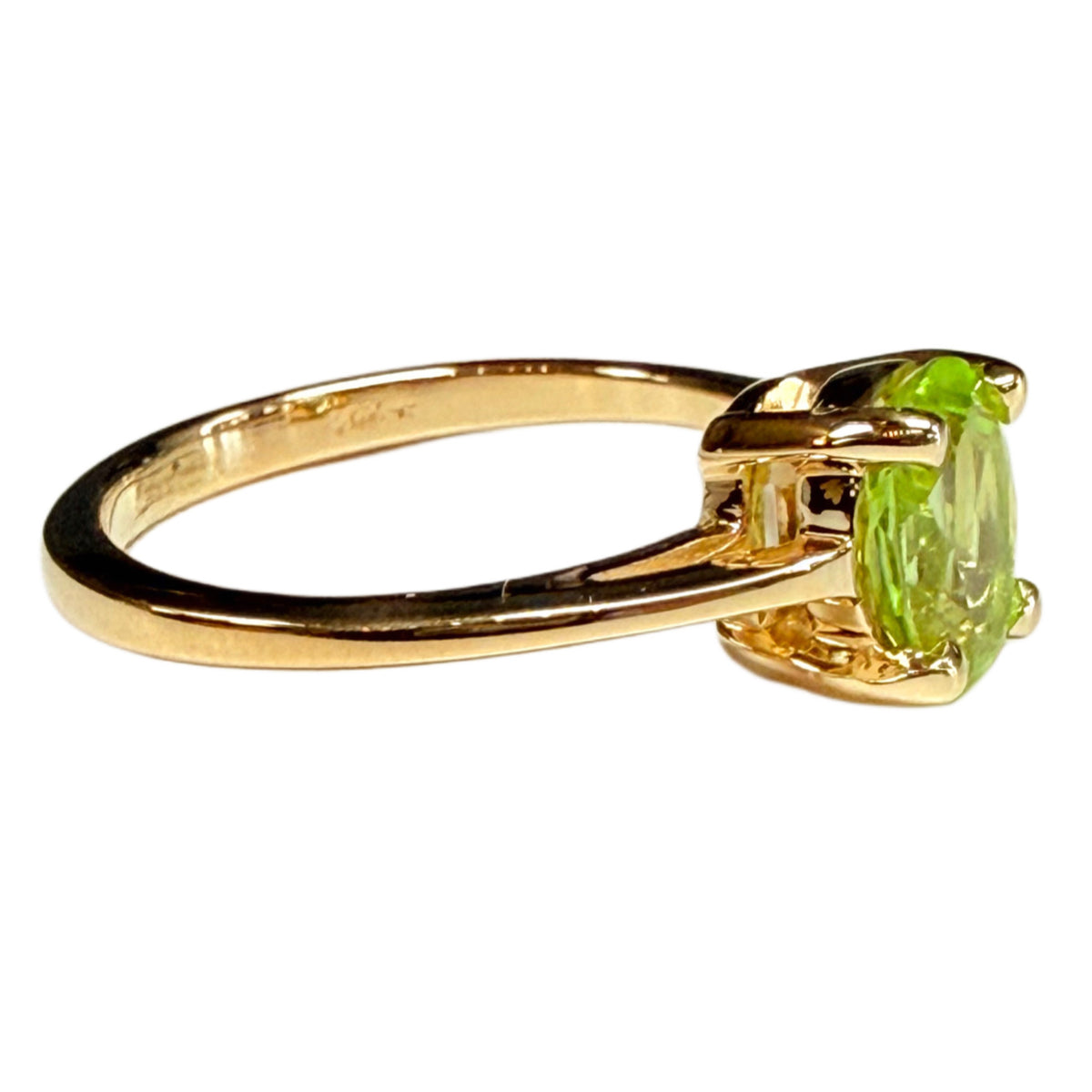 14k Gold & Peridot Ring