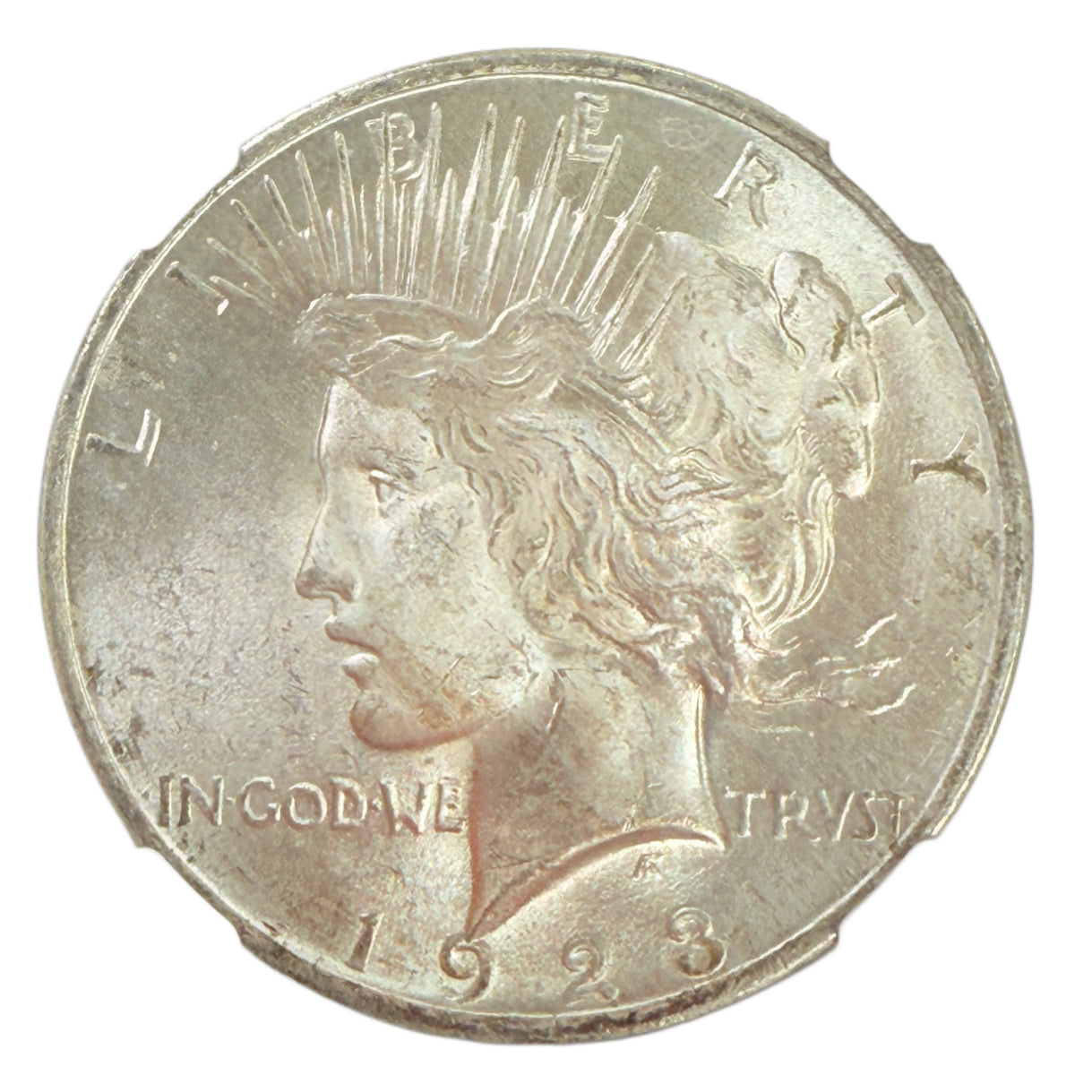 1923 Peace Silver Dollar NGC MS63