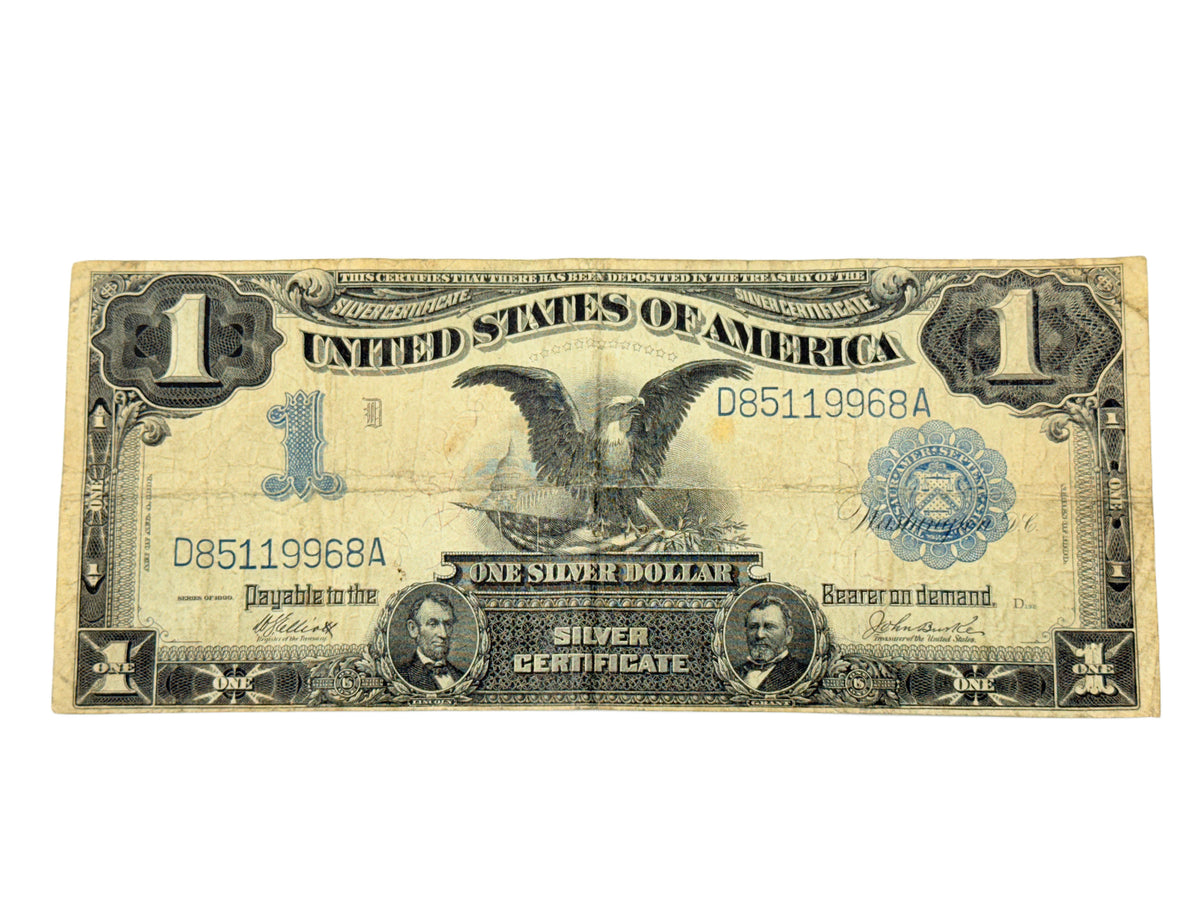 FR. 234 1899 $1 Silver Certificate Black Eagle Note (VG / F)