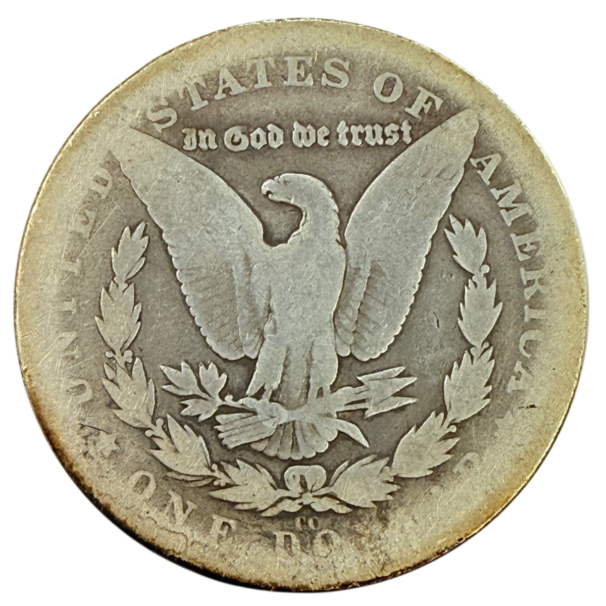 1880-CC Morgan Silver Dollar (AG)