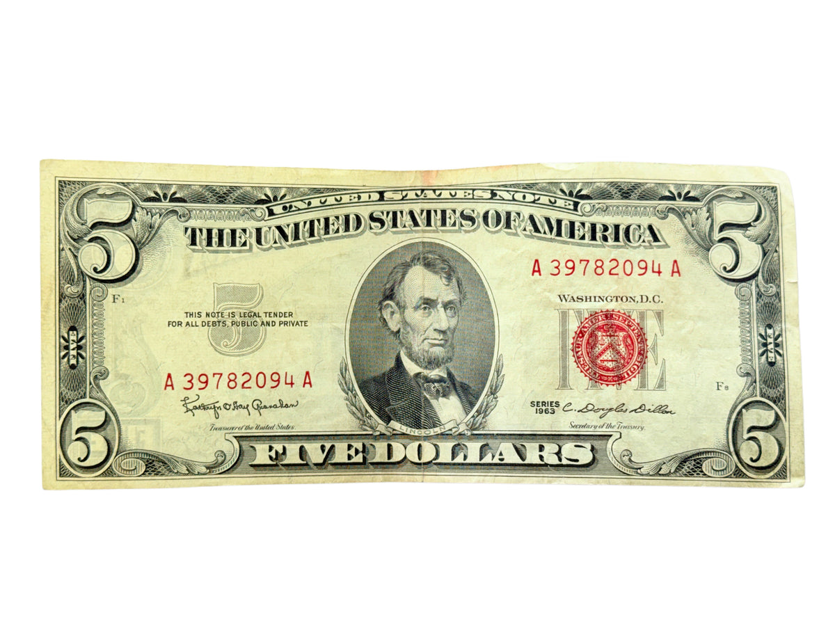 1963 $5 Legal Tender Note (VF)