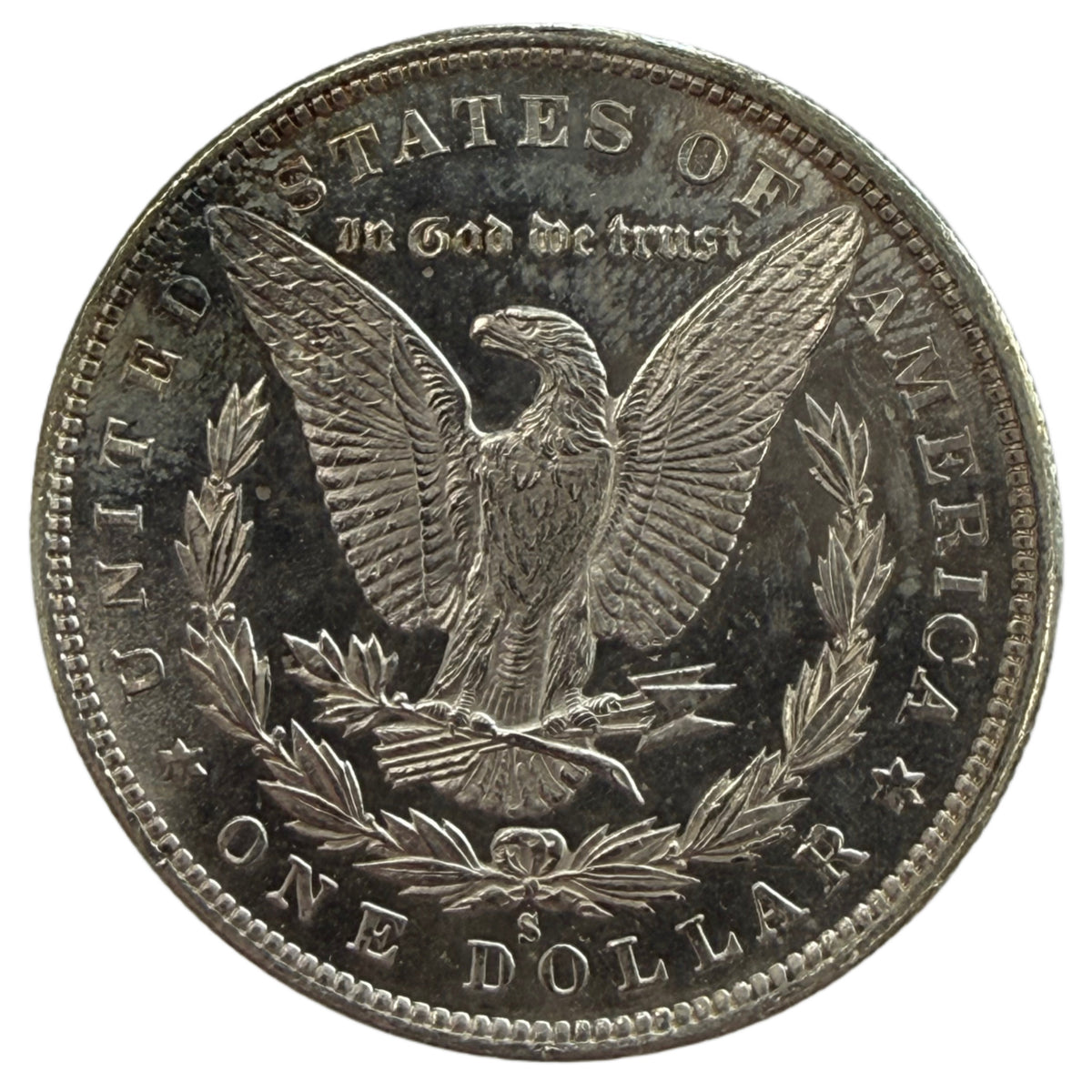 1880-S Morgan Silver Dollar (BU) (DMPL)