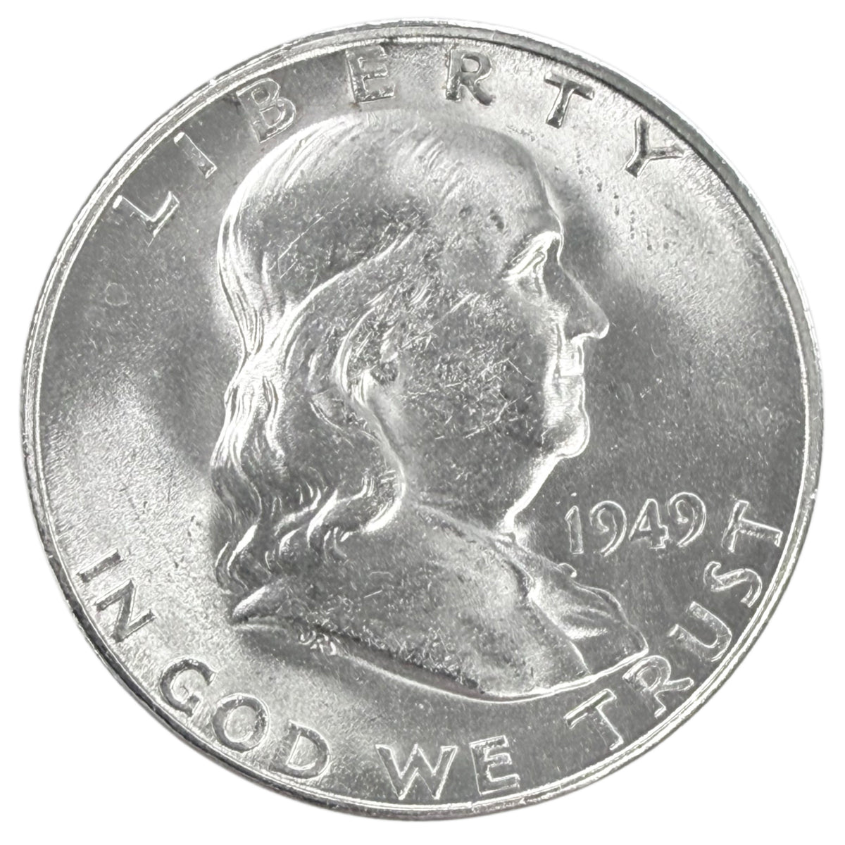1949-S Franklin Half Dollar (BU)