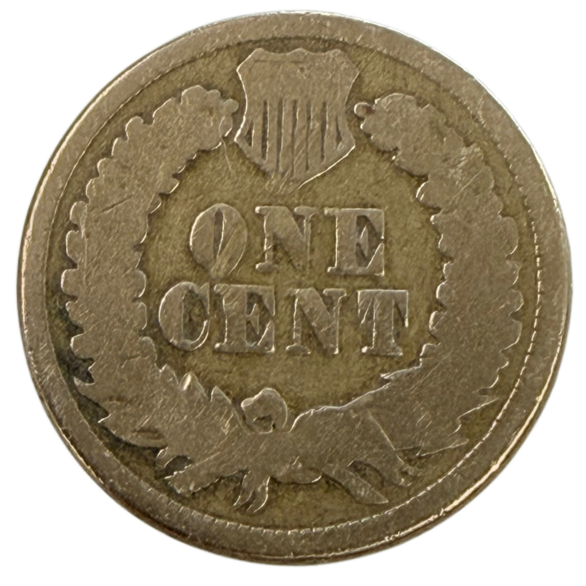 1863 Indian Head Cent (Good Details)