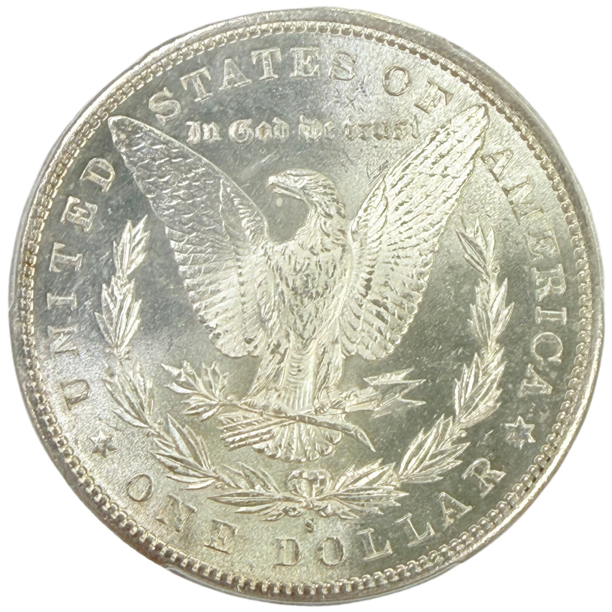 1880-S Morgan Silver Dollar PCGS MS63