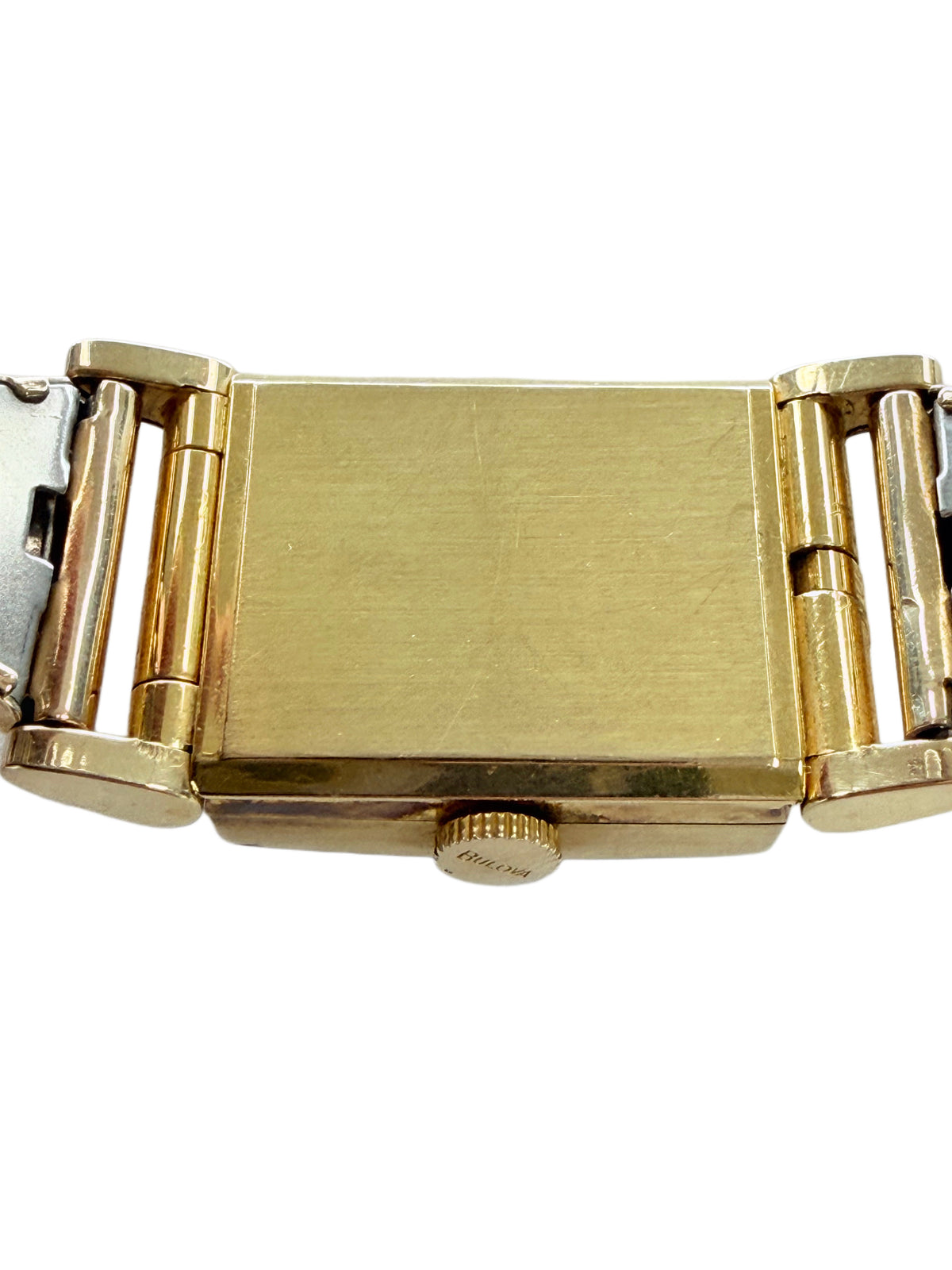 1950’s Bulova 10k Rolled Gold Plate Flip Top Gents Wrist Watch