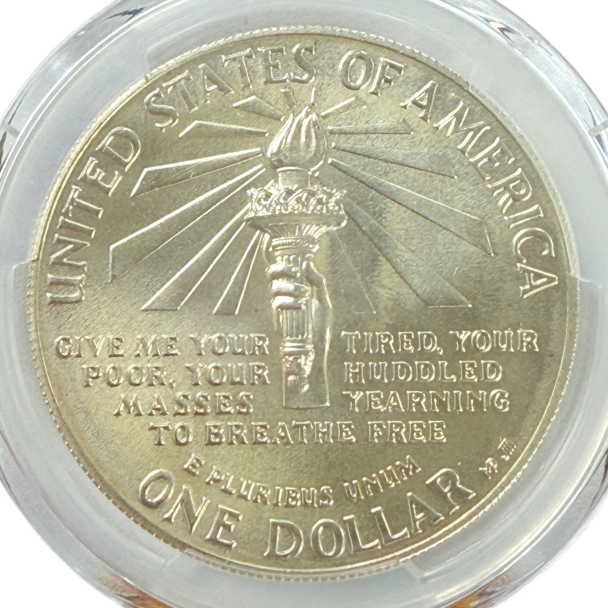 1986-P Statue of Liberty $1 Silver Commemorative PCGS MS69