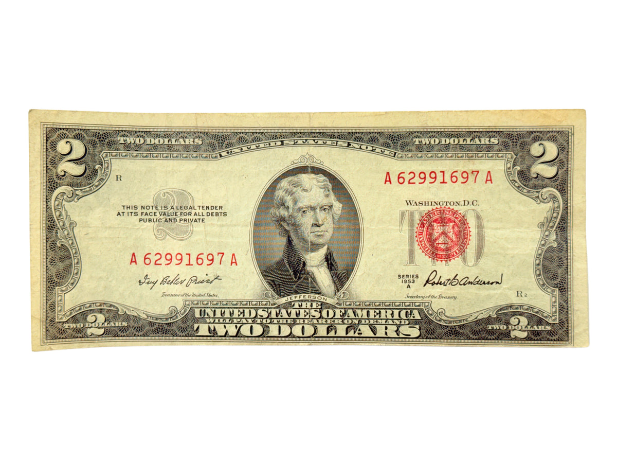 1953-A $2 Legal Tender Note (F)