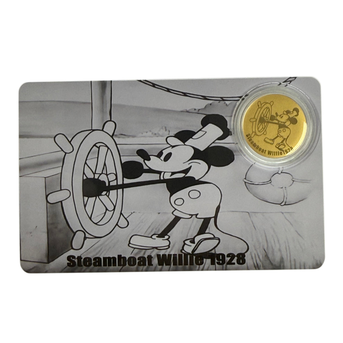 2026 $50 Republic of SP 1/200 oz Gold “Steamboat Willie 1928”