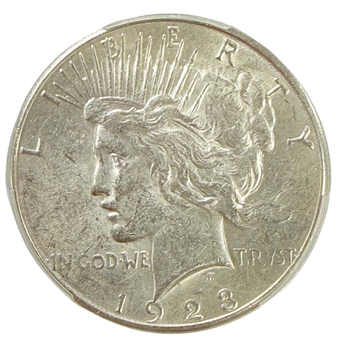 1923-S Peace Silver Dollar PCGS AU53