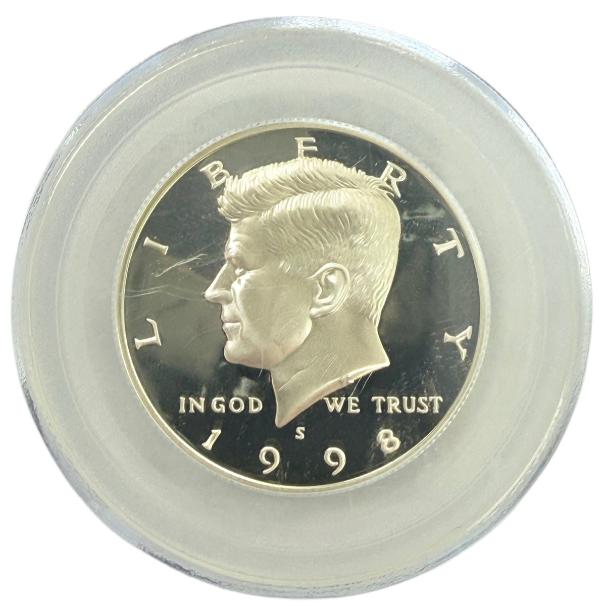 1998-S Kennedy Half Dollar PCGS PR69 Deep Cameo