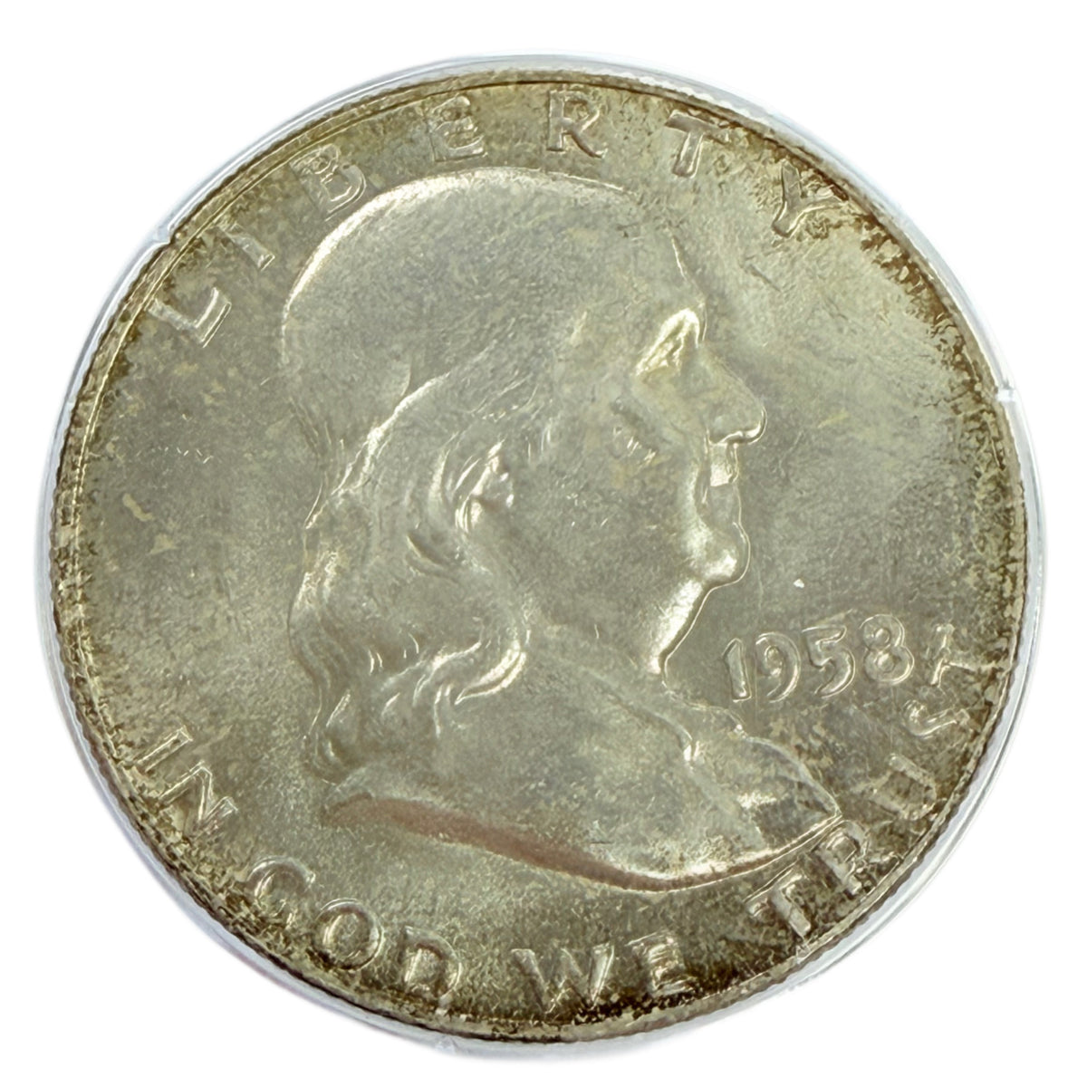 1958-D Franklin Half Dollar PCGS MS65 CAC