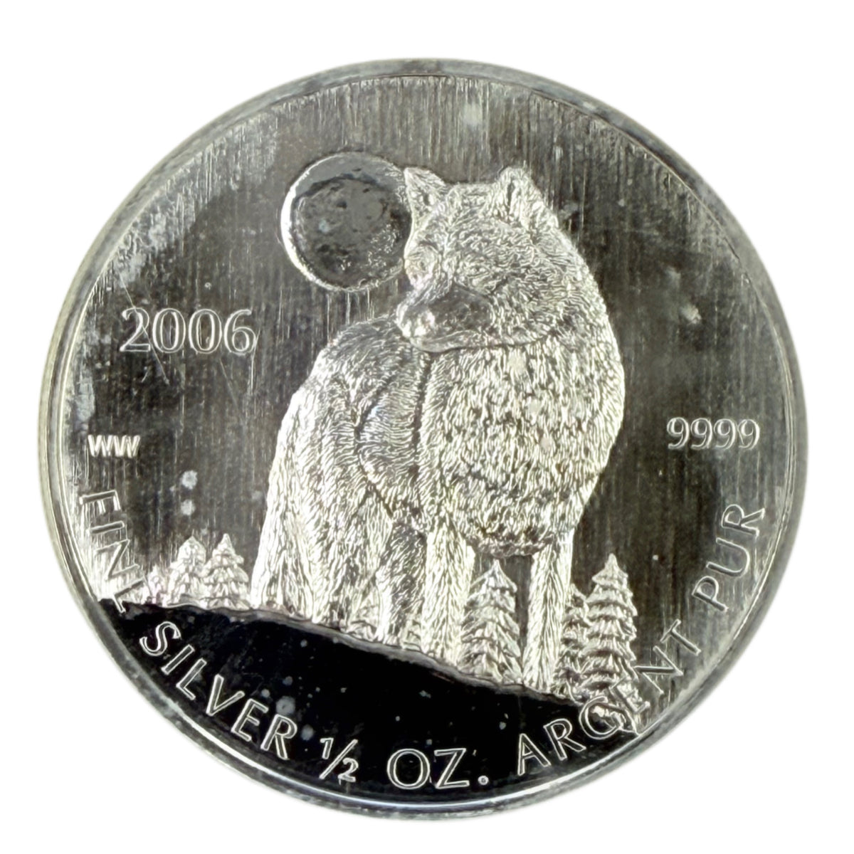2006 Canada $1 1/2 oz Wolf NGC MS69