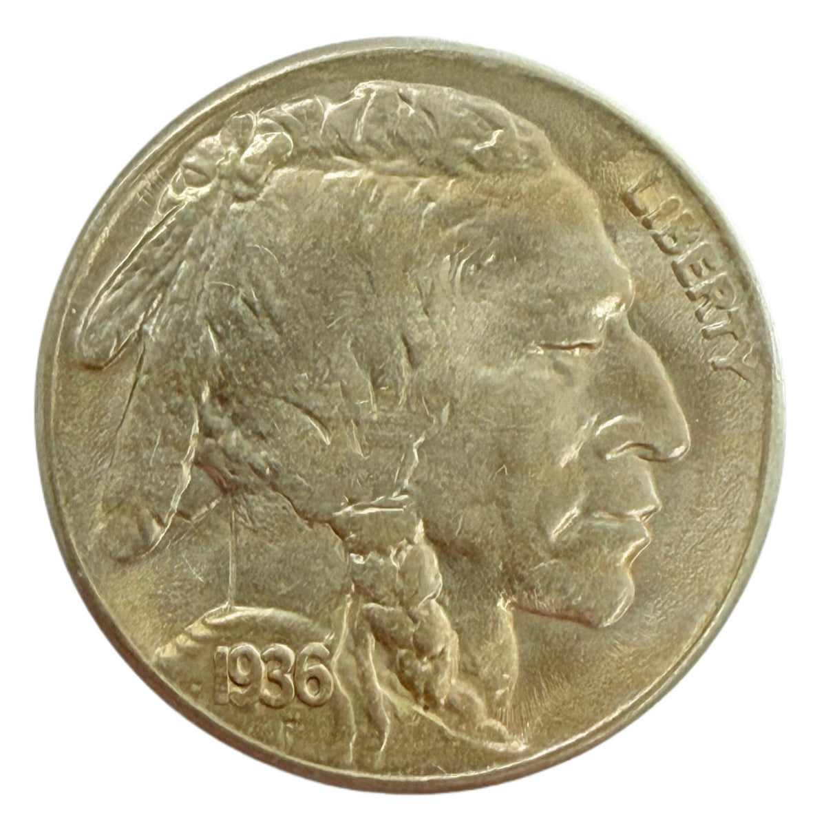 1936-S Buffalo Nickel (BU)