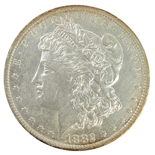 1882-O/S Morgan Silver Dollar (AU)
