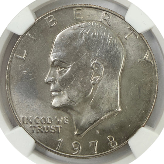 1978-D Eisenhower Dollar NGC MS65