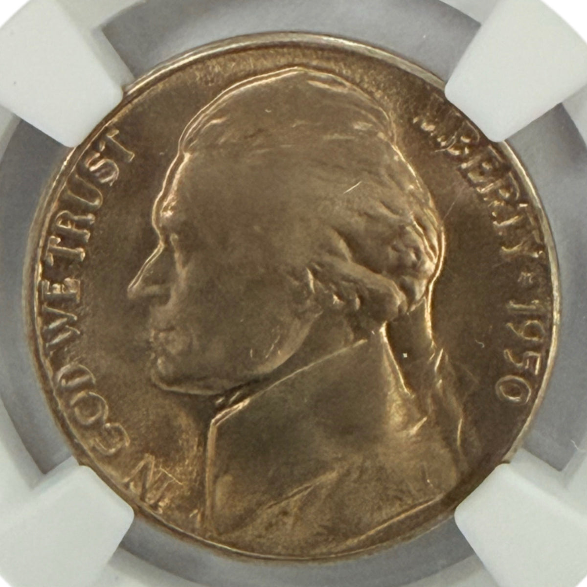 1950-D Jefferson Nickel NGC MS66