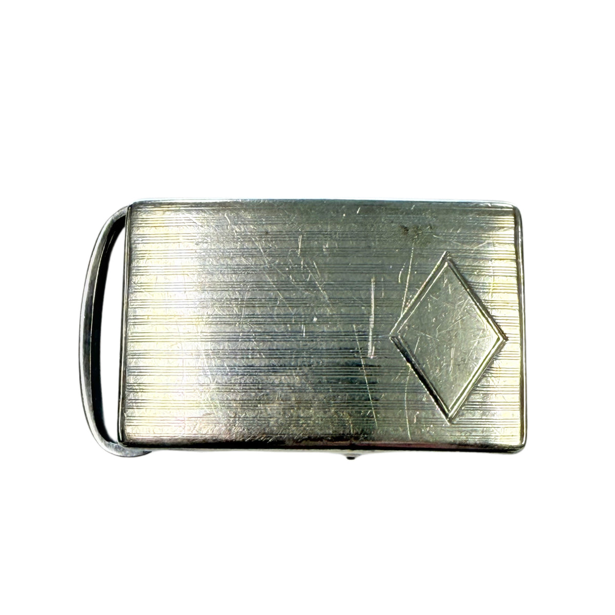 Silver Belt Buckle