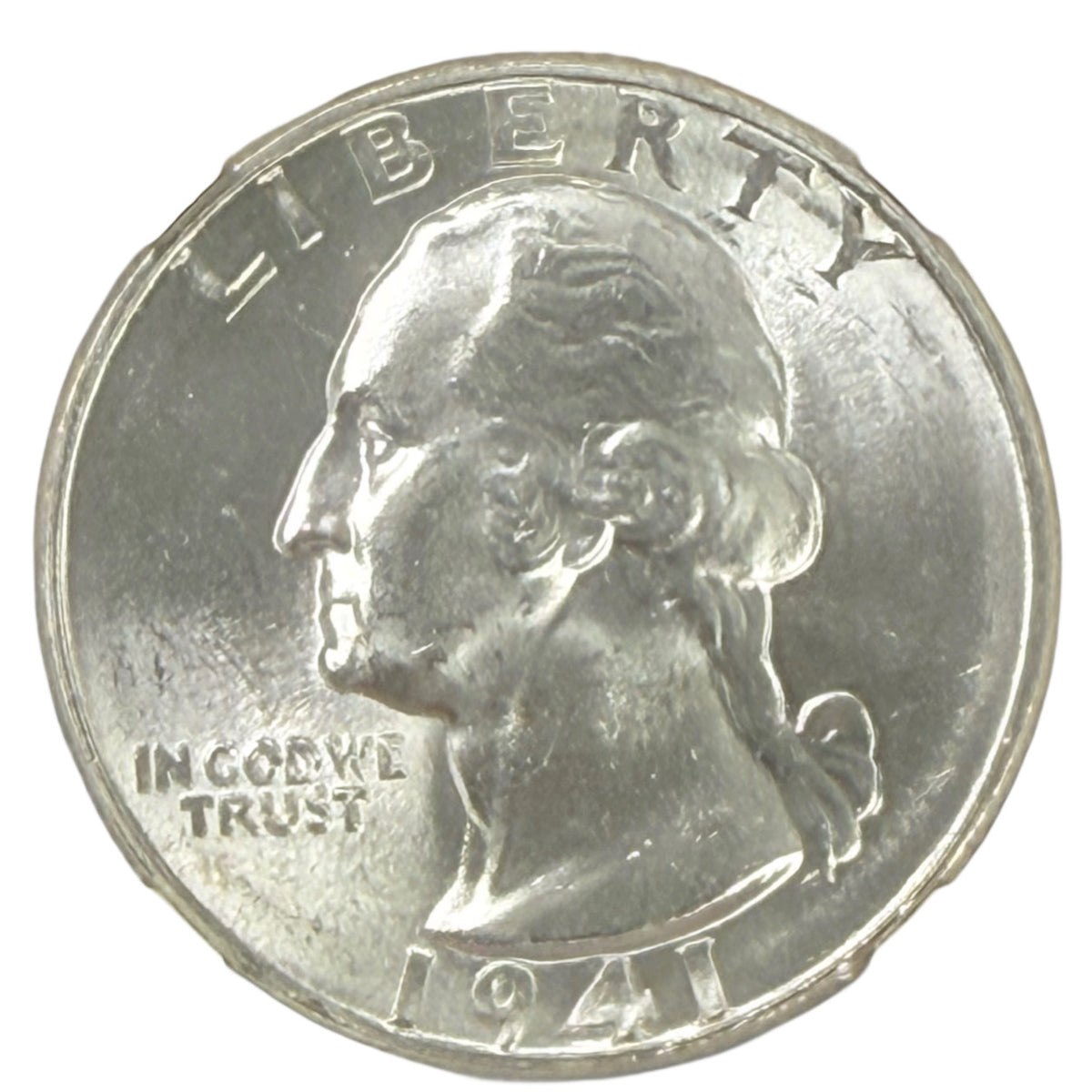 1941 Washington Quarter NGC MS65