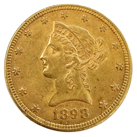 1898 $10 Liberty Gold Eagle (Low Premium)