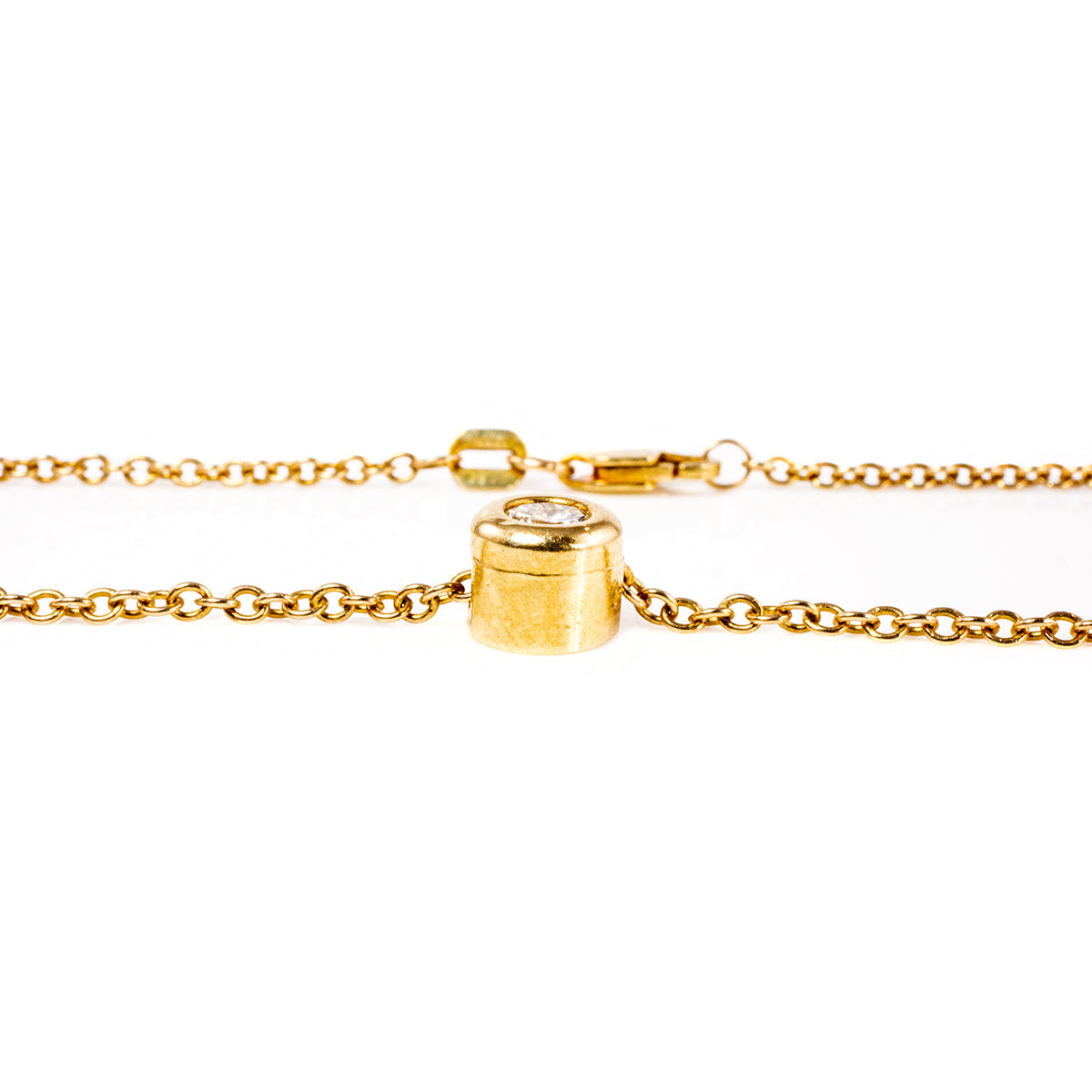 14 k Gold &amp; Diamond Necklace