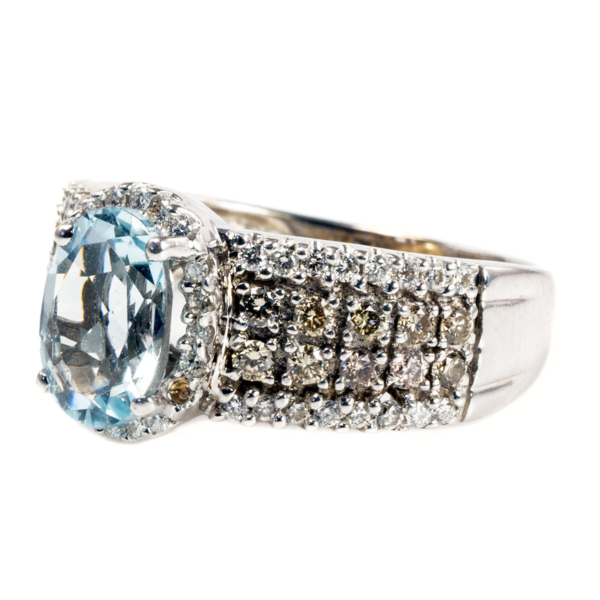 Levian aquamarine online ring