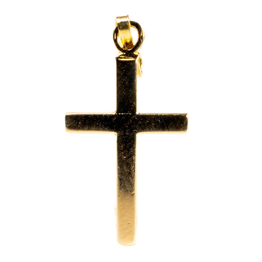 14 k Gold Cross Pendant