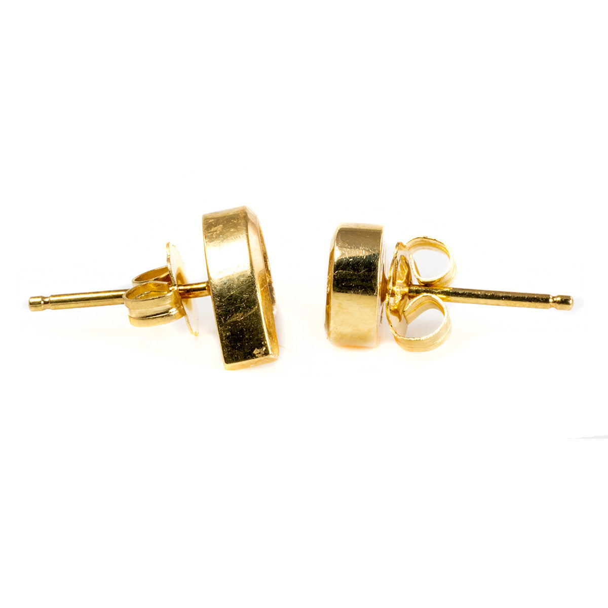14 k Gold Diamond Earrings