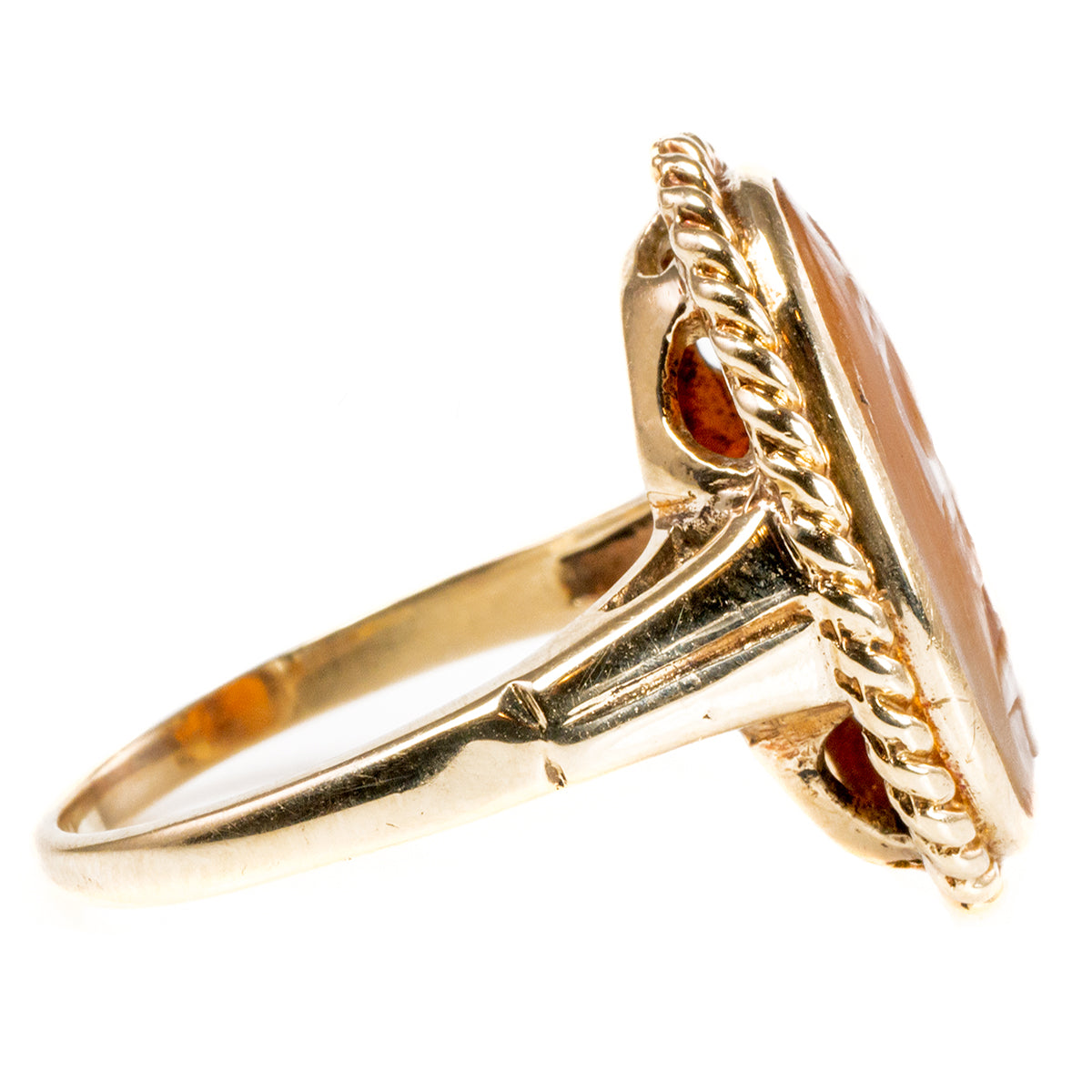 10 k Gold Cameo Ring