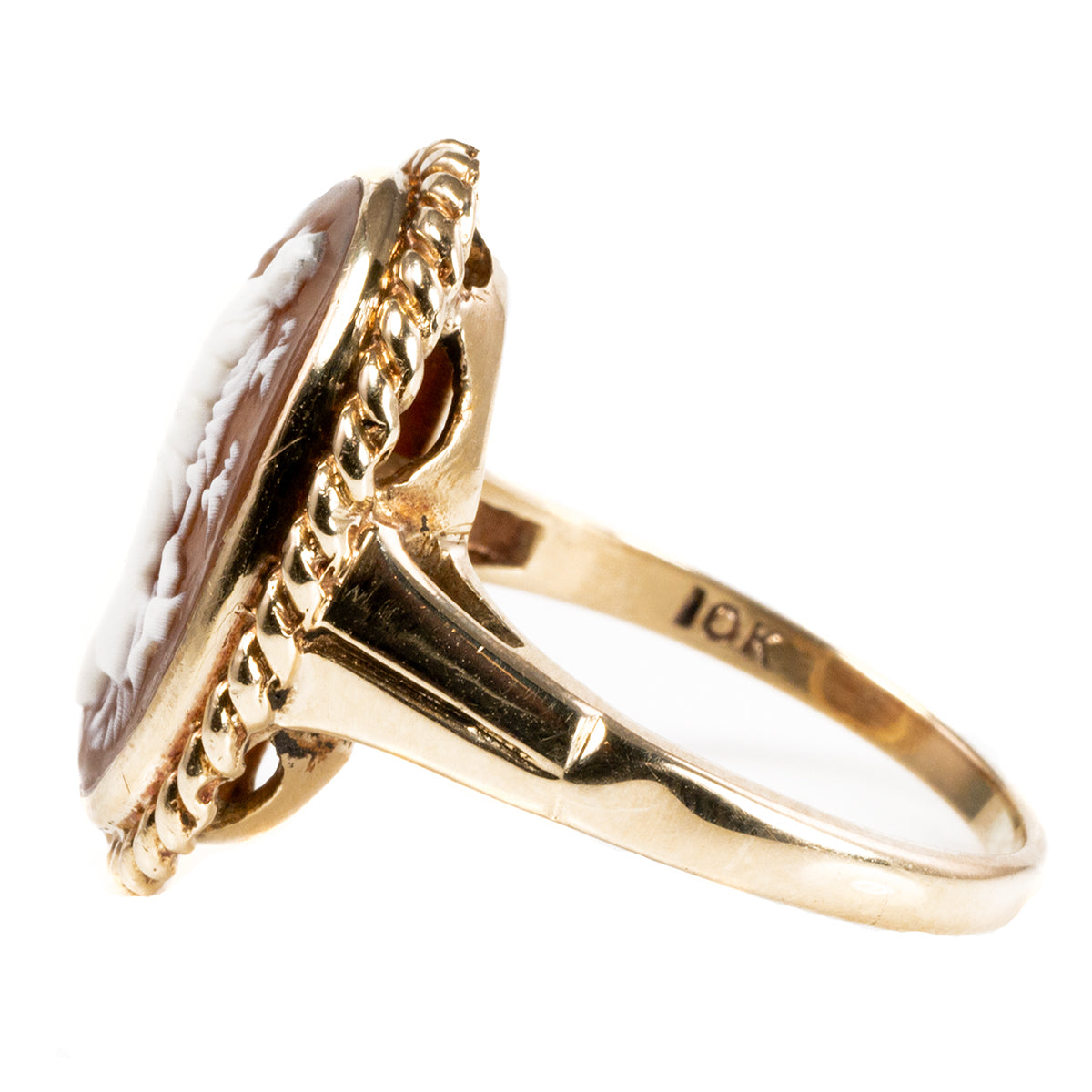 10 k Gold Cameo Ring
