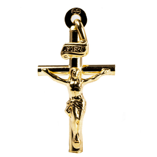 18 k Gold Crucifix